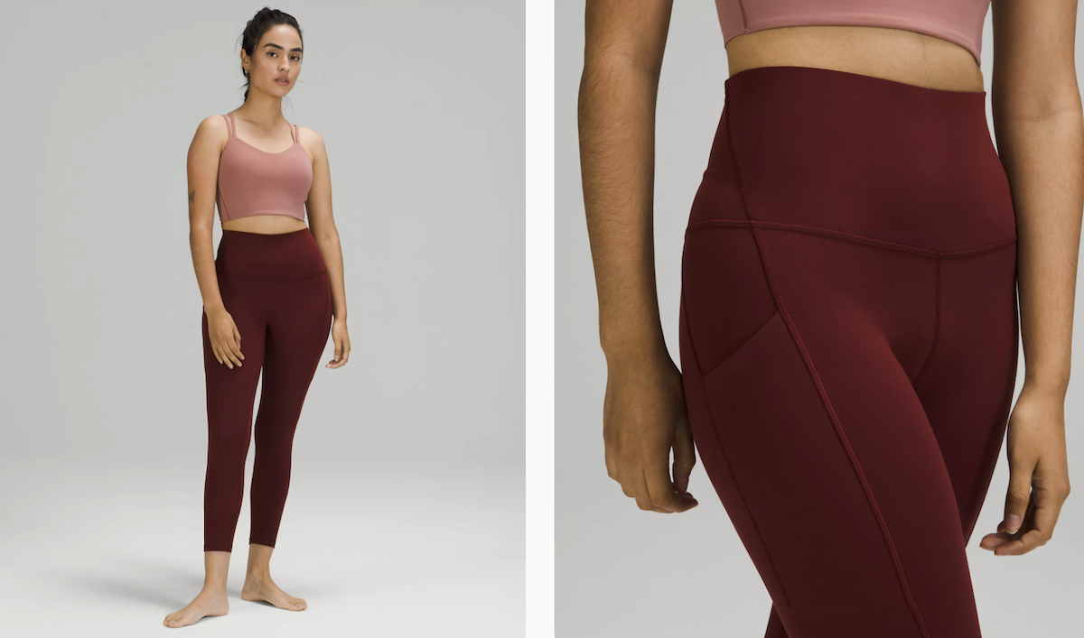 Lululemon Nulux fabric is incredibly lightweight, silky smooth
